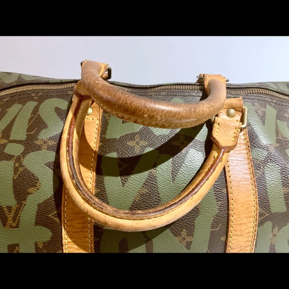 Louis Vuitton x Sprouse Keep All 50 vintage bag - Picture 5 of 8